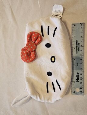 Fleece Hello Kitty Pencil Pouch Case Bag